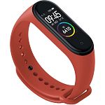 Ремешок силиконовый для Xiaomi MI Band 3/4 (Flame)