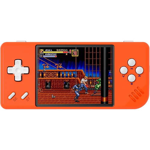 Ретро игровая приставка Anbernic RG28XX 64GB Lava Orange