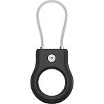 Чехол для поисковой метки Apple AirTag Keychain with Wire Cable Black
