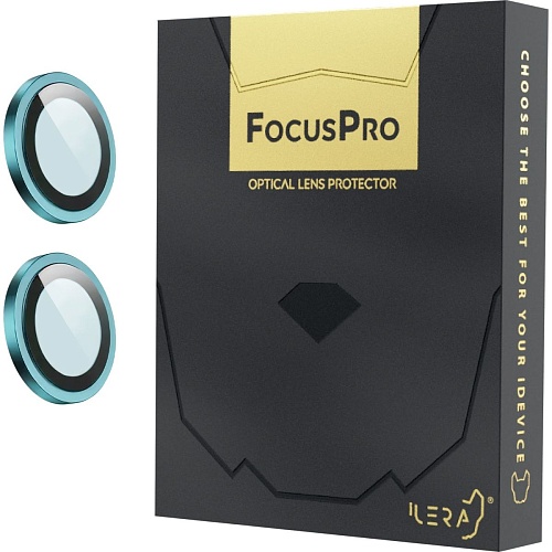 Захисне скло на камеру iLera FocusPro Lens для Apple iPhone 16/16 Plus Green (iLFPGre16) - придбати в Дніпрі, Україні: ціна, характеристики | інтернет-магазин TOUCH