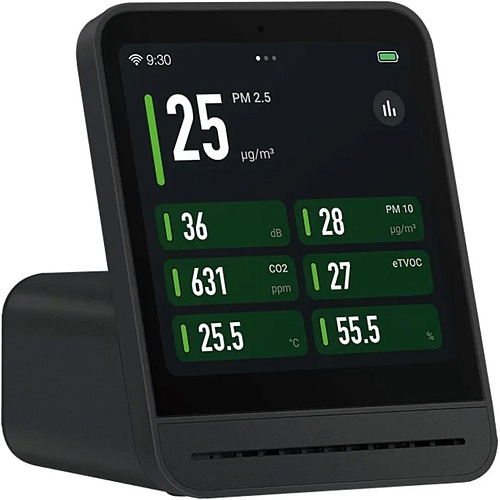 Аналізатор якості повітря Qingping ClearGrass Air Detector Gen 2 Black (CGS2) - придбати в Дніпрі, Україні: ціна, характеристики | інтернет-магазин TOUCH Аналізатор якості повітря Qingping ClearGrass Air Detector Gen 2 Black (CGS2) - придбати в Дніпрі, Україні: ціна, характеристики | інтернет-магазин TOUCH