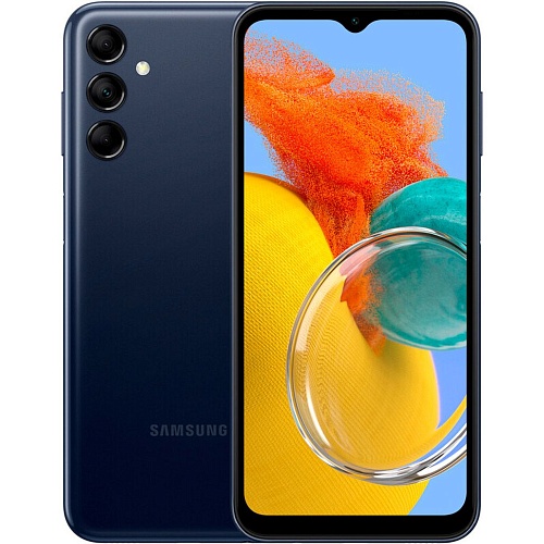 Смартфон Samsung Galaxy M14 4/64GB Dark Blue (SM-M146BDBUSEK) UA-UCRF
