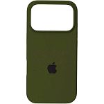 Чохол Silicone Case для Apple iPhone 17 Pro Max Army Green AA