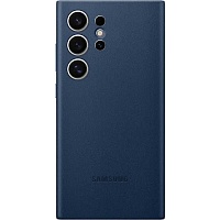 Чехол Epik Leather Case для Samsung Galaxy S24 Ultra Navy Blue AAA