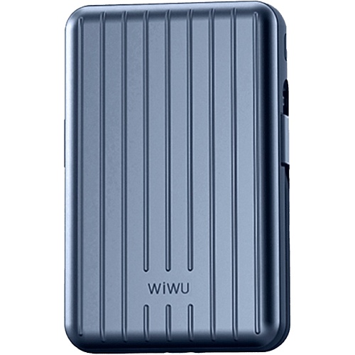 Зовнішній акумулятор WiWU Trunk Series PP03 10000mAh 22.5W Blue (6936686411516) - придбати в Дніпрі, Україні: ціна, характеристики | інтернет-магазин TOUCH Зовнішній акумулятор WiWU Trunk Series PP03 10000mAh 22.5W Blue (6936686411516) - придбати в Дніпрі, Україні: ціна, характеристики | інтернет-магазин TOUCH
