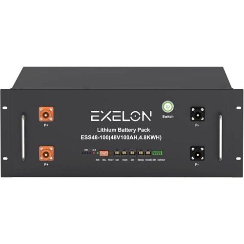 Аккумулятор Exelon LiFePO4 48V (48V/100Ah/4800Wh) BMS (ESS-48V-100Ah)