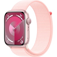 Смарт-годинник Apple Watch Series 9 GPS 45mm Pink Aluminum Case with Light Pink Sport Loop (MR9J3) - придбати в Дніпрі, Україні: ціна, характеристики | інтернет-магазин TOUCH