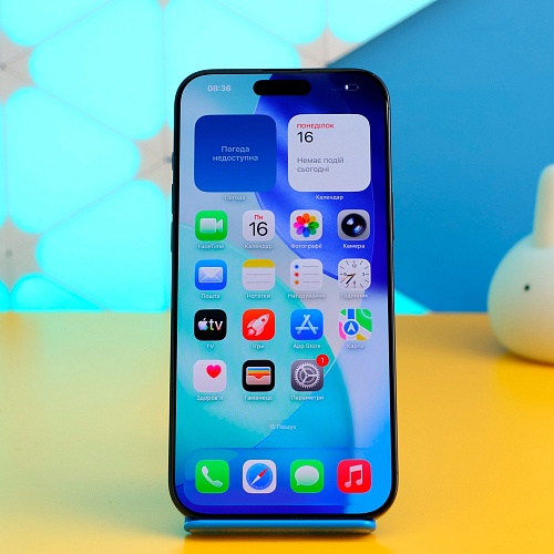 Смартфон Apple iPhone 16 Pro Max 256GB Black Titanium (MYWV3) Б/У