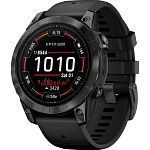 Смарт-годинник Garmin Epix Pro (Gen 2) Standard Edition 47mm Slate Gray with Black Band (010-02803-00)
