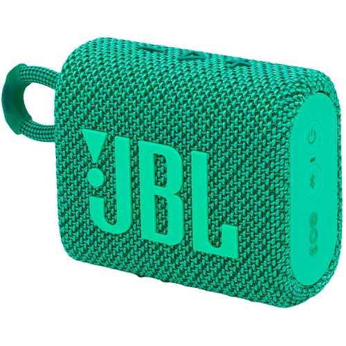 Портативная акустика JBL GO 3 Eco Green (JBLGO3ECOGRN)