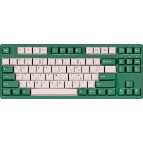 Клавиатура Akko 3087 Matcha Red Bean Cherry MX Blue Green (A3087_MA_CBL)