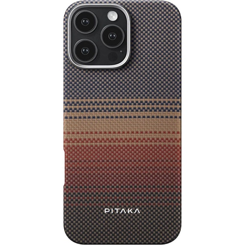 Чехол Pitaka Tactile Woven Case MagEZ для Apple iPhone 16 Pro Max Sunset (KI1601SUM)