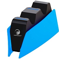 Зарядная станция Honcam Charging Station для DualSense Sony PS5 Starlight Blue Витрина Зарядная станция Honcam Charging Station для DualSense Sony PS5 Starlight Blue Витрина