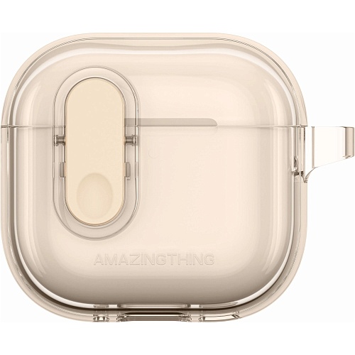 Чехол AmazingThing Minimal Click Case для AirPods 4 Desert