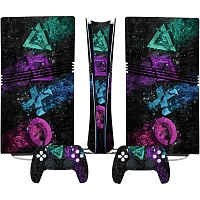 Наклейки для консоли DK Console Skin Sticker для PS5 Pro Digital (0773)
