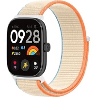 Ремешок ArmorStandart Nylon Loop для Xiaomi Mi Band 8 Pro/9 Pro / Redmi Watch 4/5 Orange Beige (ARM73976) Ремешок ArmorStandart Nylon Loop для Xiaomi Mi Band 8 Pro/9 Pro / Redmi Watch 4/5 Orange Beige (ARM73976)