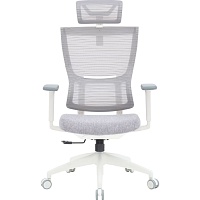 Офисное кресло OfficePro Elegant OC600-W-LG-LG White/Light Gray Офисное кресло OfficePro Elegant OC600-W-LG-LG White/Light Gray