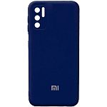 Чохол Silicone Cover Full Camera для Xiaomi Redmi Note 10 5G / Poco M3 Pro (Midnight Blue) HC