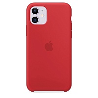 Чехол Silicone Case для Apple iPhone 11 (Red) АА