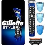 Триммер для бороды и усов Gillette Fusion5 ProGlide Styler + станок для бритья (7702018273386)