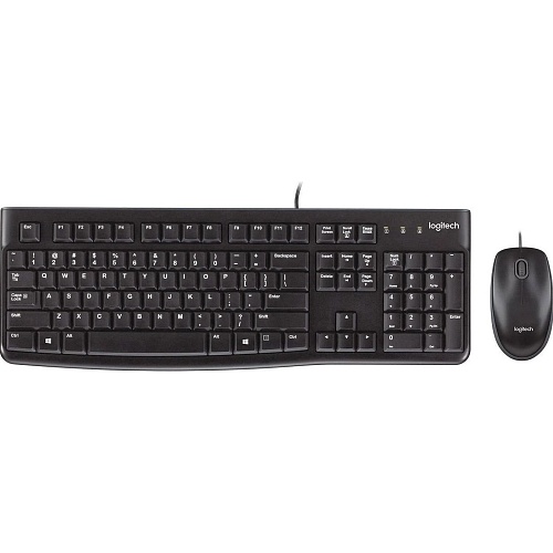 Комплект (клавіатура + миша) Logitech MK120 UA Black (920-002563) - придбати в Дніпрі, Україні: ціна, характеристики | інтернет-магазин TOUCH