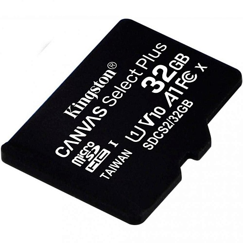 Карта пам'яті Kingston 32GB microSDXC Canvas Select Plus A1 C10 (SDCS2/32GB) - придбати в Дніпрі, Україні: ціна, характеристики | інтернет-магазин TOUCH