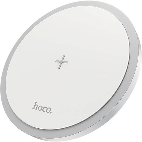 Беспроводное зарядное устройство Hoco Powerful 15W Wireless Fast Charger CW26 White (733818)
