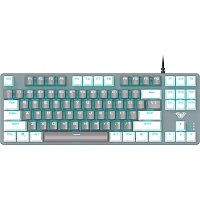 Клавиатура Aula F3287 Keycap KRGD Blue Switch UA White/Grey (6948391240688) Клавиатура Aula F3287 Keycap KRGD Blue Switch UA White/Grey (6948391240688)
