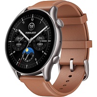 Смарт-часы Amazfit GTR 4 New Brown Leather