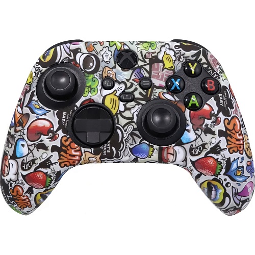 Чохол на геймпад Dobe Silicone Case для Xbox Series X/S Controller Graffiti F - придбати в Дніпрі, Україні: ціна, характеристики | інтернет-магазин TOUCH
