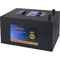 Аккумулятор Vipow LiFePO4 48V (51.2V/200Ah/10240Wh) (LiFePO4512-200/100) Аккумулятор Vipow LiFePO4 48V (51.2V/200Ah/10240Wh) (LiFePO4512-200/100)