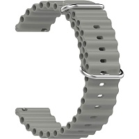 Универсальный ремешок для смарт-часов DK Ocean Band 22mm Grey