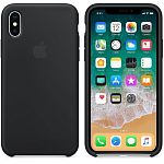Чехол Silicone Case для Apple iPhone XS Max (Black) ААА