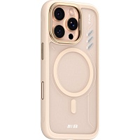 Чехол Blueo Frosted Heat Dissipation Case with MagSafe для Apple iPhone 16 Pro Max Gold (BL057-I16PMGL) Чехол Blueo Frosted Heat Dissipation Case with MagSafe для Apple iPhone 16 Pro Max Gold (BL057-I16PMGL)