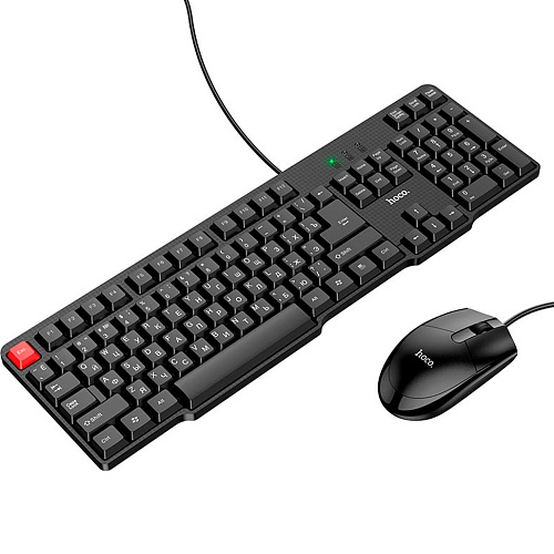 Комплект (клавиатура + мышь) Hoco GM16 Business (756886)