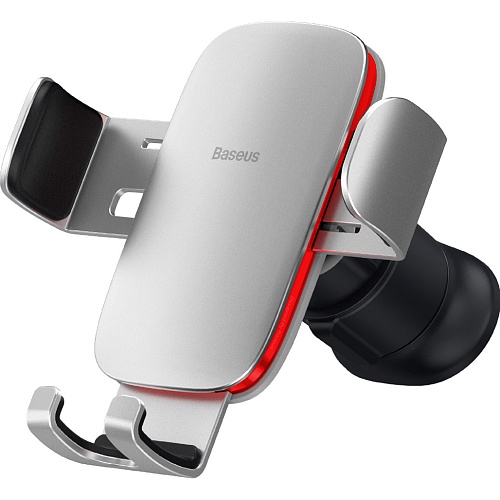 Автодержатель Baseus Metal Age 2 Gravity Car Mount Air Outlet Version Silver (SUJS000012)