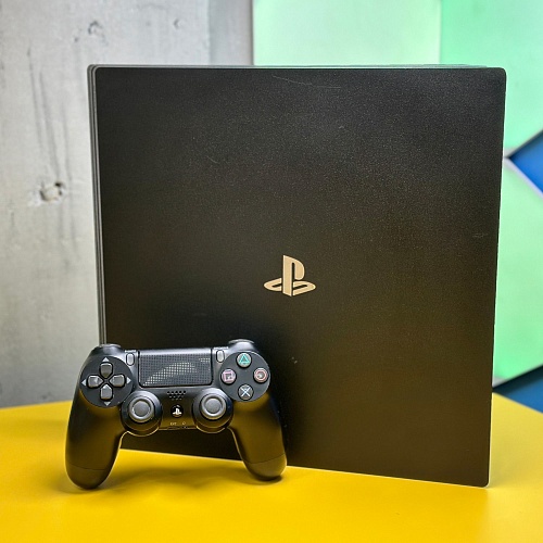 Ігрова консоль Sony PlayStation 4 Pro 1TB Jet Black CUH-7216B (5340) Б/У - придбати в Дніпрі, Україні: ціна, характеристики | інтернет-магазин TOUCH