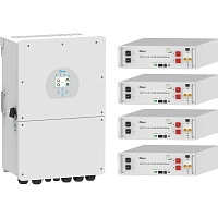 Система хранения энергии Deye SUN-16K-SG01LP1 16kW + 4 АКБ SE-G5.1 Pro-B 20 kWh (51.2V/100Ah/5120Wh)
