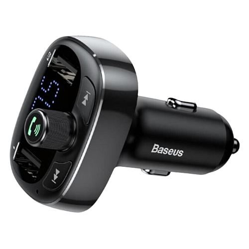 FM-трансмиттер Baseus T typed Wireless MP3 Сharger Black (CCALL-TM01)