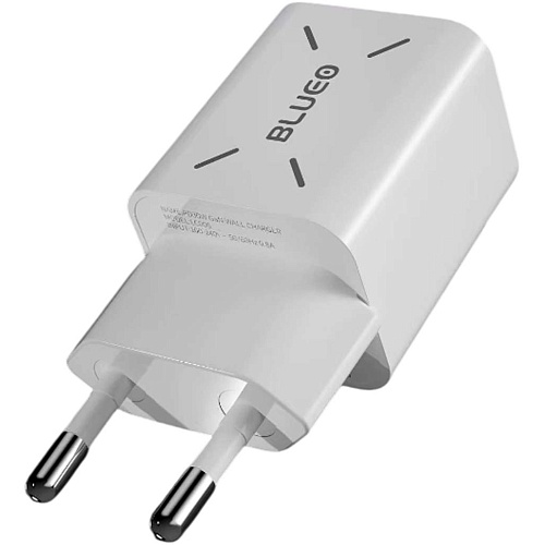 Сетевое зарядное устройство Blueo GaN 30W White (BT5925)