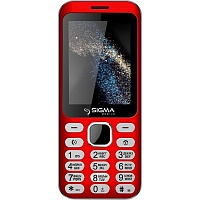 Мобильный телефон Sigma mobile X-style 33 Steel (Red) UA-UCRF