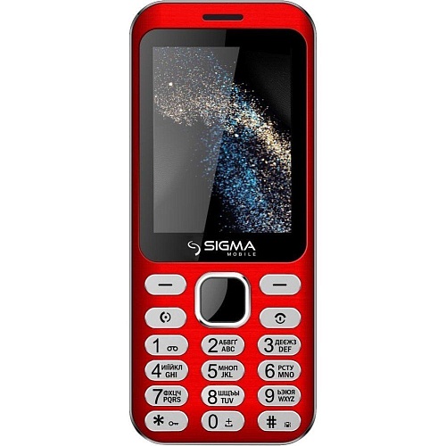 Мобільний телефон Sigma mobile X-style 33 Steel (Red) UA-UCRF - придбати в Дніпрі, Україні: ціна, характеристики | інтернет-магазин TOUCH