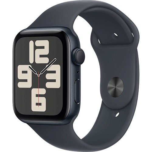 Смарт-часы Apple Watch SE 2 GPS 44mm Midnight Aluminum Case with Midnight Sport Band M/L 2024 (MXEK3)