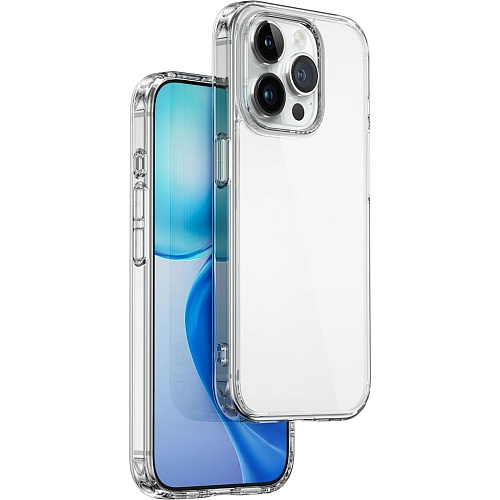 Чехол WiWU ZCC-108 TPU Clear Series для Apple iPhone 16 Transparent 