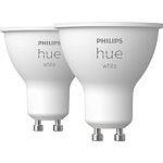 Умная лампочка Philips Hue GU10 White 2шт (929001953506)