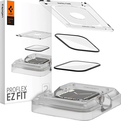 Защитное стекло Spigen ProFlex EZ Fit для Apple Watch 45mm (AFL04051)