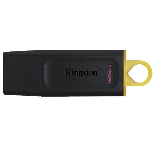 USB флеш-накопичувач Kingston DataTraveler Exodia 128GB USB-A 3.2 Gen 1 Black/Yellow (DTX/128GB) - придбати в Дніпрі, Україні: ціна, характеристики | інтернет-магазин TOUCH