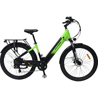 Электровелосипед Titan Volt 2024 Black/Green (27ETJA-004978)