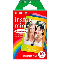Фотобумага Fujifilm Rainbow Instax Mini Glossy 1x10