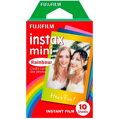 Фотопапір Fujifilm Rainbow Instax Mini Glossy 1x10 - придбати в Дніпрі, Україні: ціна, характеристики | інтернет-магазин TOUCH